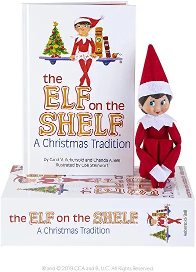 Mrs. Claus Elf on the Shelf - Santa Visits USA